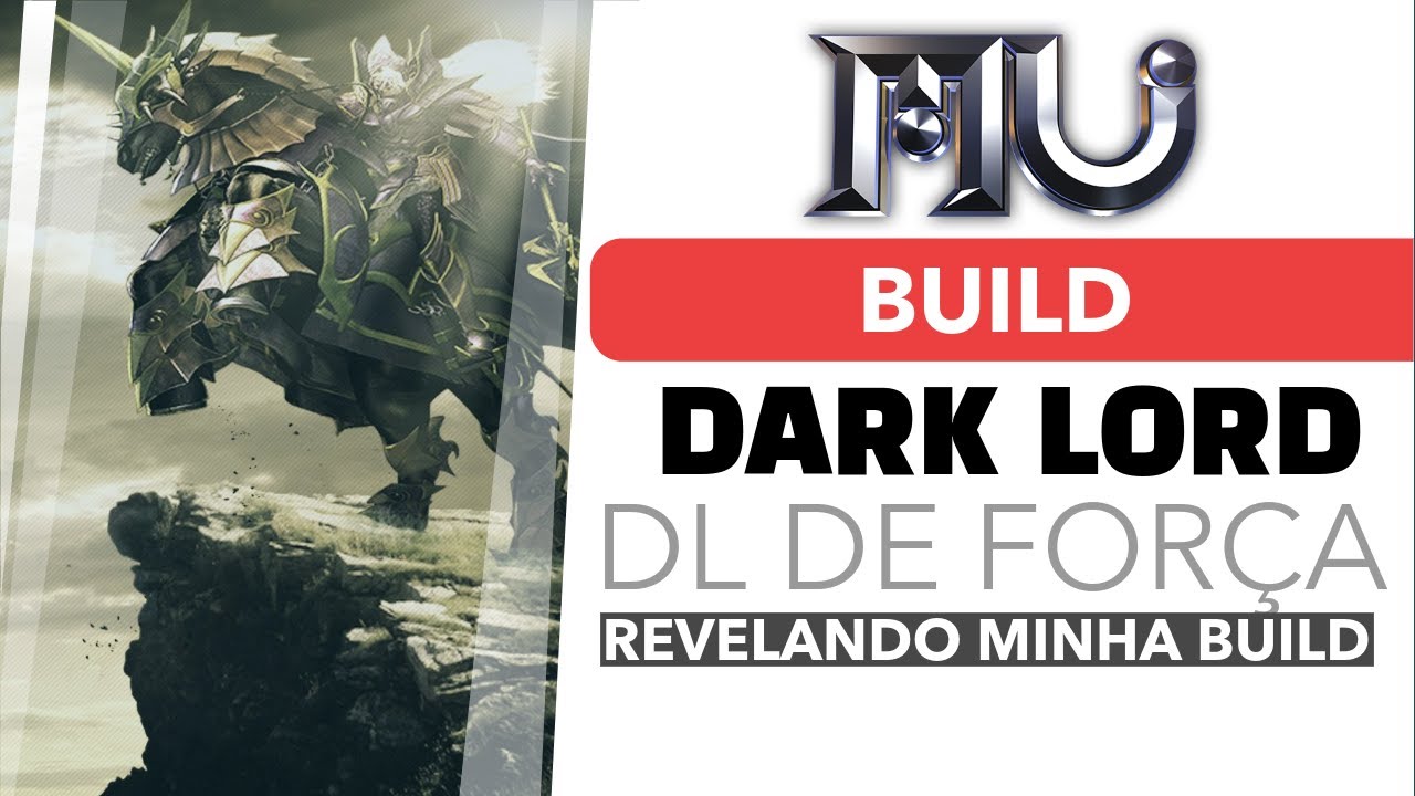 MU ONLINE #115 - BUILD DARK LORD STRENGTH [SDL] - FINALMENTE REVELEI A MINHA BUILD, BORA VER?