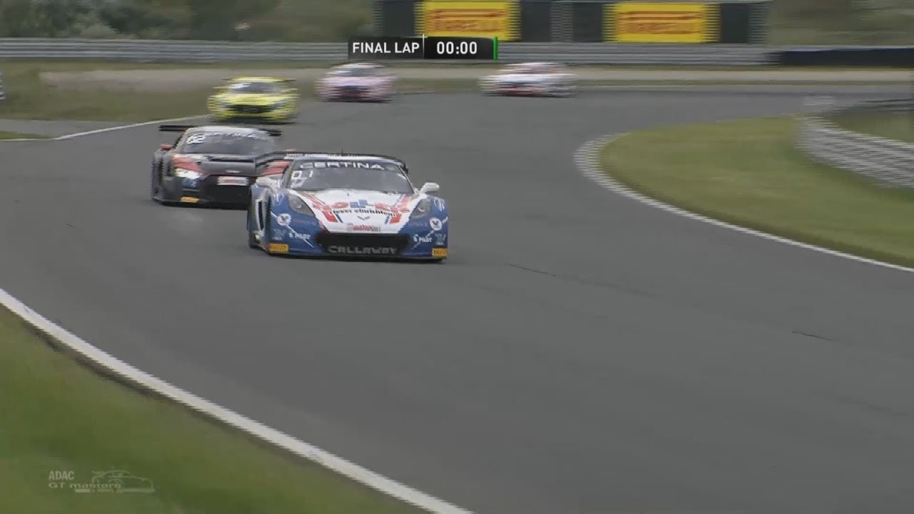 ADAC GT Masters 2017. Race 1 Circuit Park Zandvoort. Restart & Last Laps
