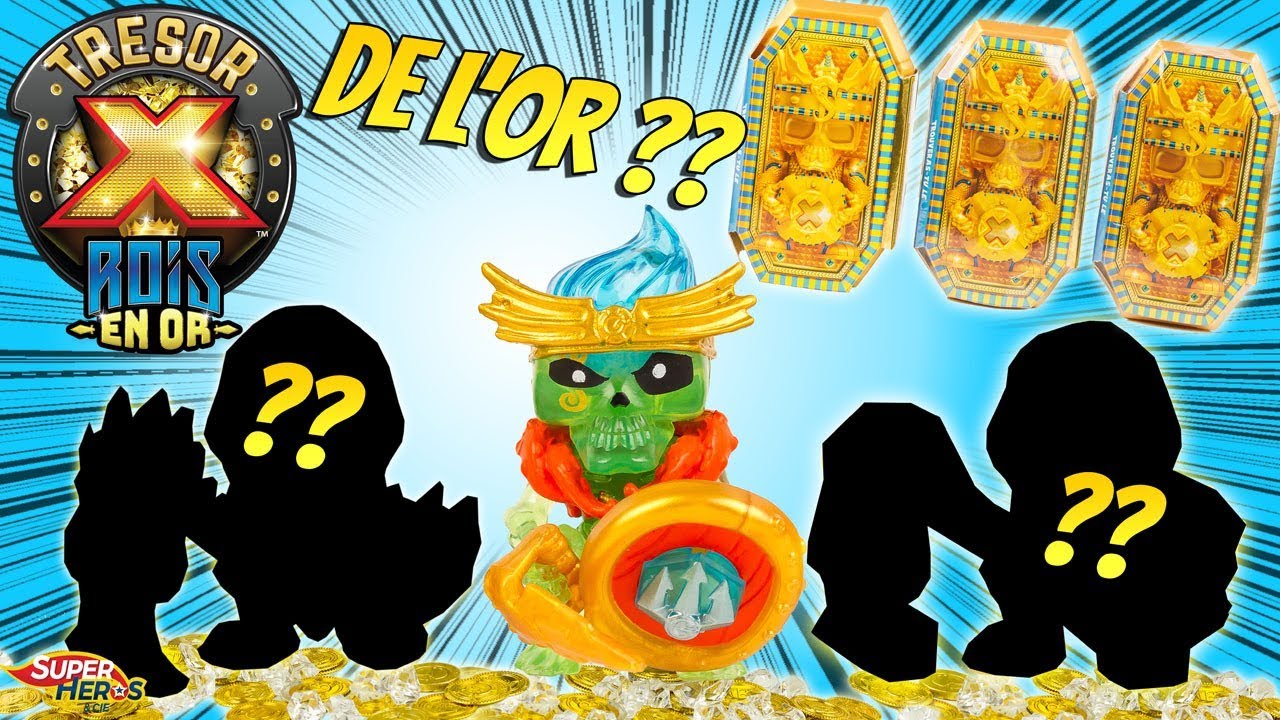 Tresor X Rois en Or J'ouvre 3 blocs et ce que je trouve est incroyable Chasse au trésor en or