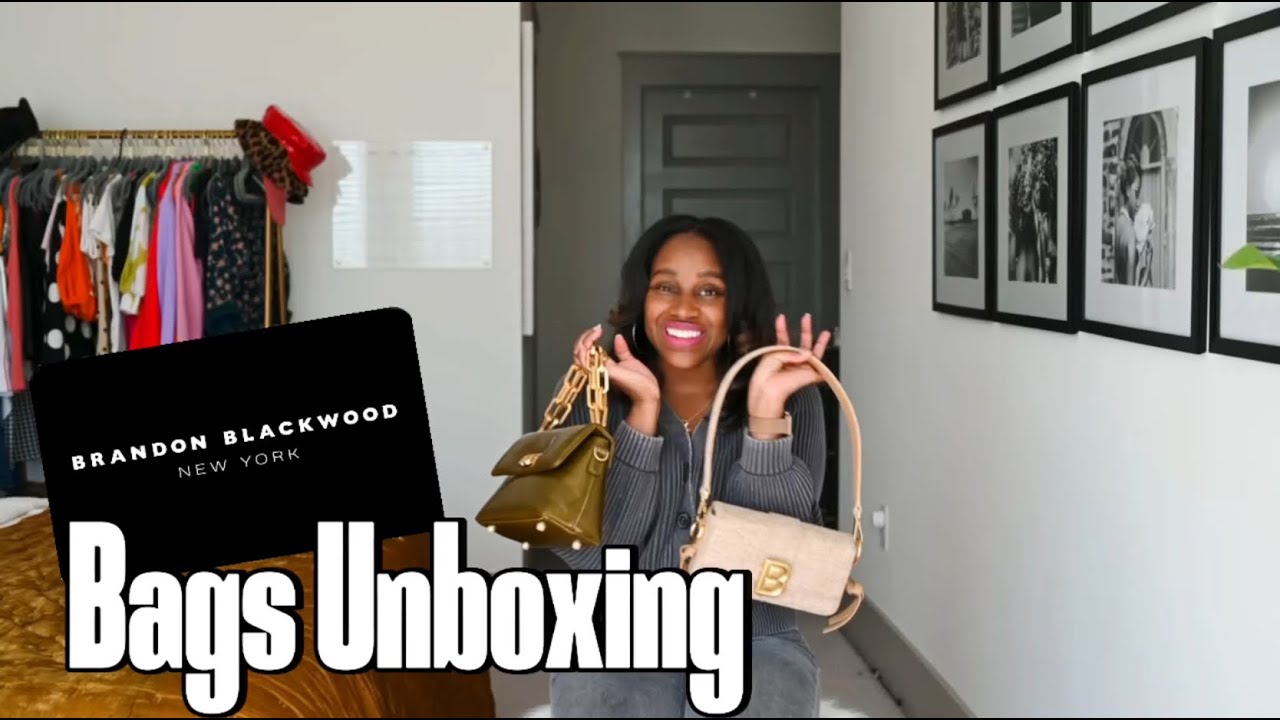 Unboxing of Brandon Blackwood Bags from Spring 2024 Collection