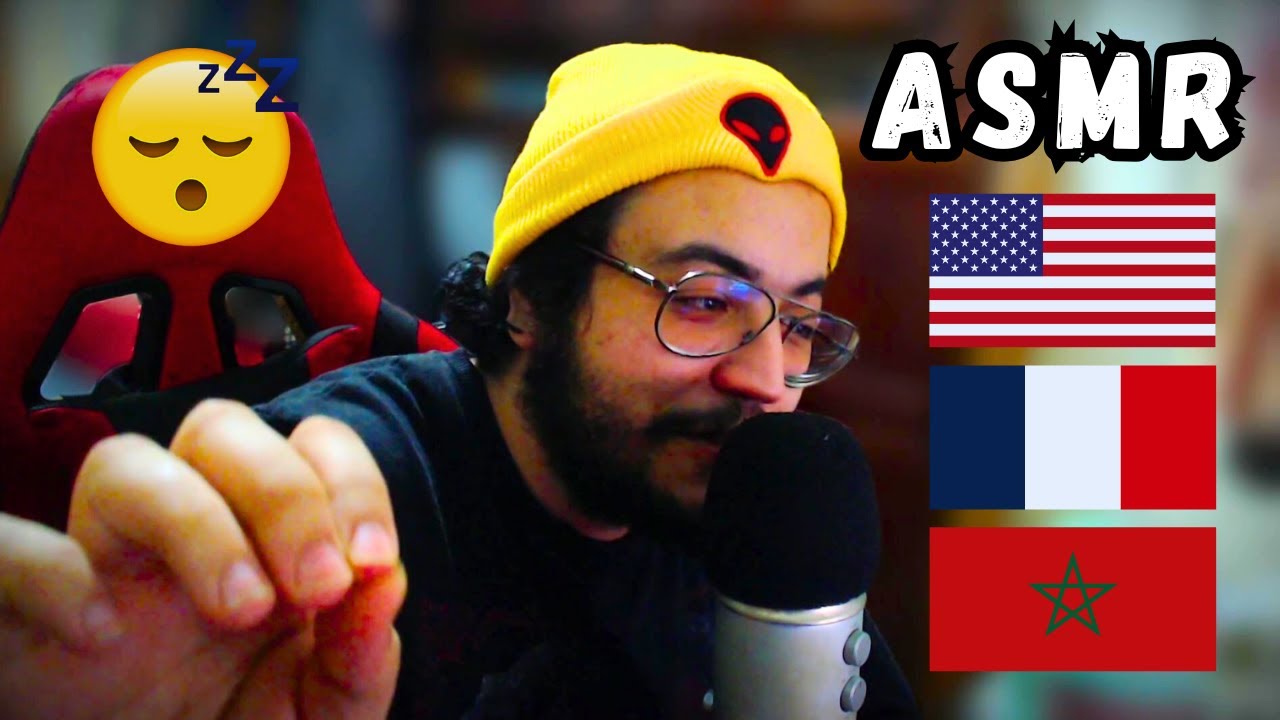 ASMR in Three Languages - English, French & Arabic