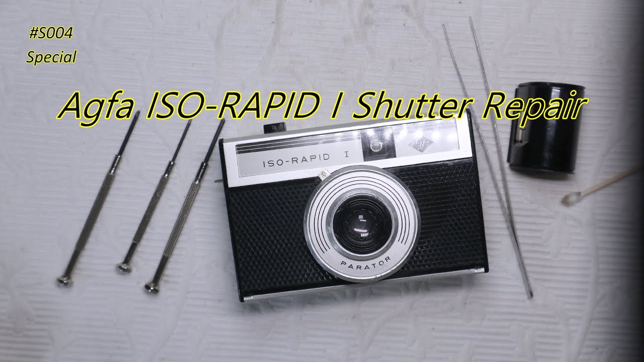 AGFA ISO RAPID I - Shutter Repair