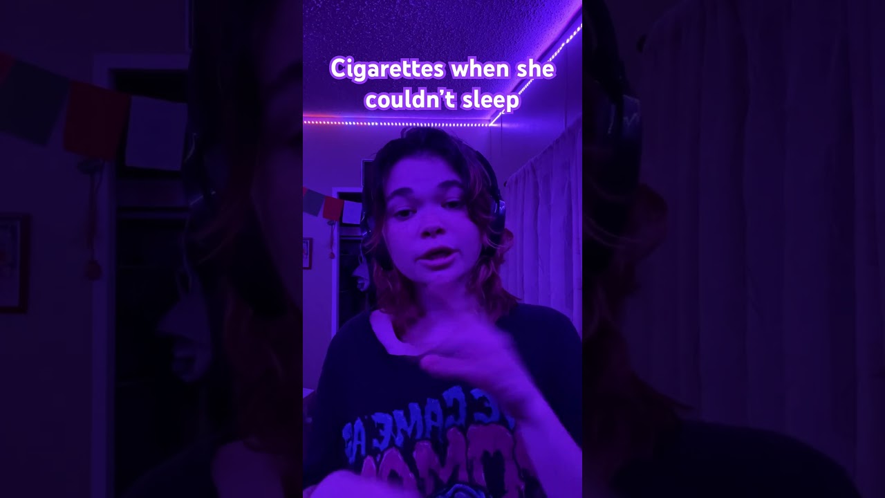 Cigarettes out the window 