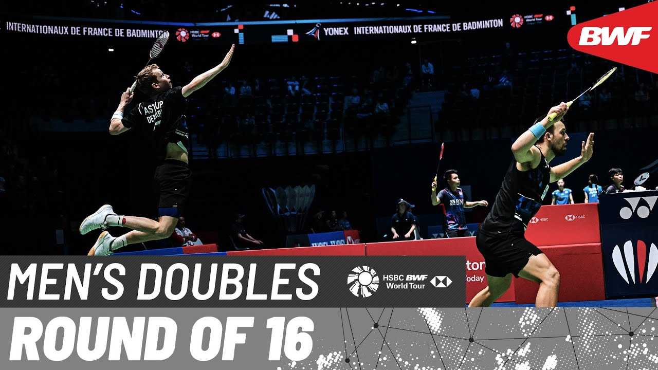YONEX French Open 2024 | Corvee/Labar (FRA) vs. Astrup/Rasmussen (DEN) [4] | R16