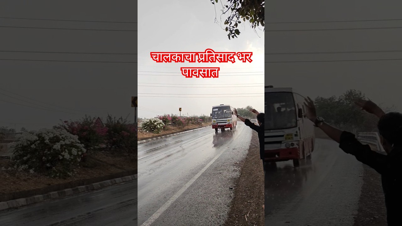 SOLAPUR TO TULJAPUR LAL PARI #msrtc #msrt #lalpari #msrtcbus #shorts #have #bus #100 #लालपरी #1k #1