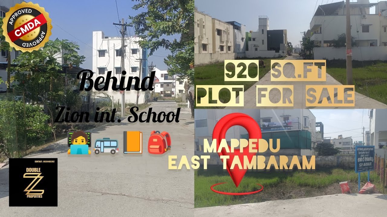 Plot For Sale| 📍Mappedu| 😍 Beautiful Locality #tambaramland#easttambaram#landforsale 