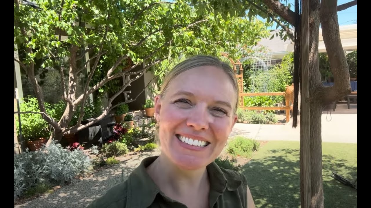 California Zone 9b Garden Tour | Thick Garlic Stalks Ready to Harvest!