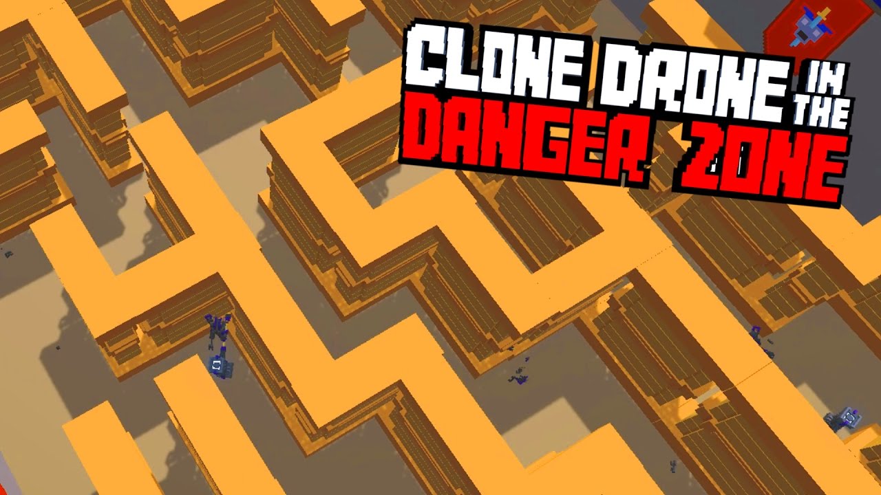 A-MAZE-ING Community Maps -  Clone Drone in the Danger Zone Gameplay