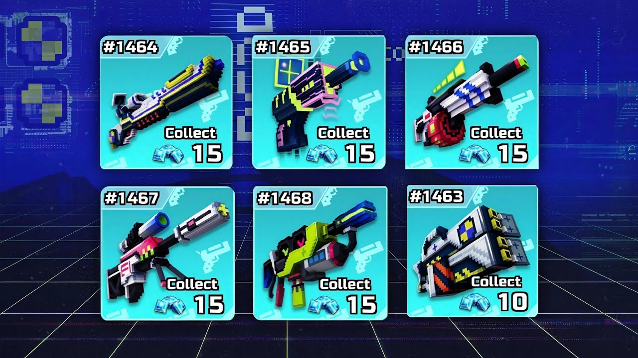 All New Weapons Damage Test - Pixel Gun 3D 26.4 Digital Arena Update