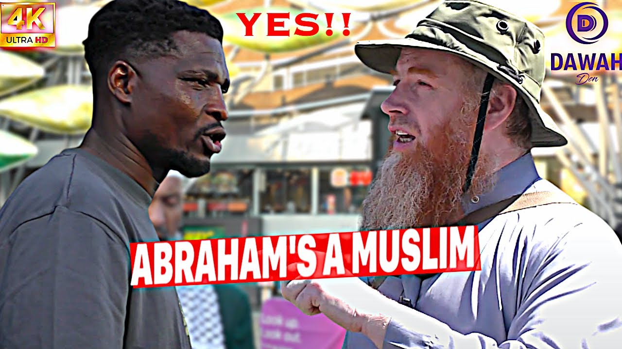 YES JESUS'S A MUSLIM! YUSUF & VISITOR | STRATFORD 4K DAWAH