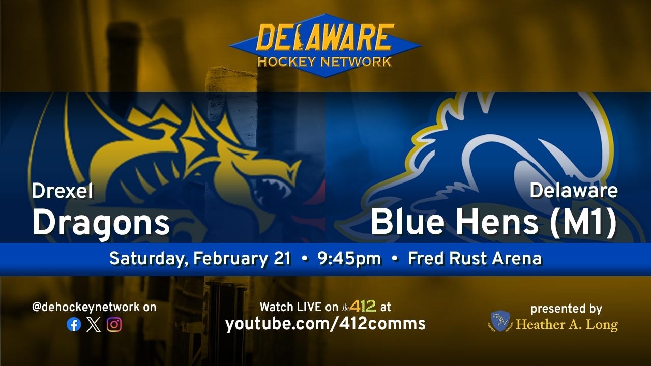 Delaware M1 vs. Drexel • Delaware Hockey Network