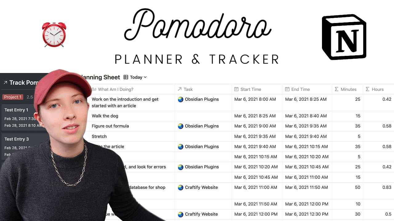How To Build A Pomodoro Planning Sheet In Notion (Beginner Friendly)