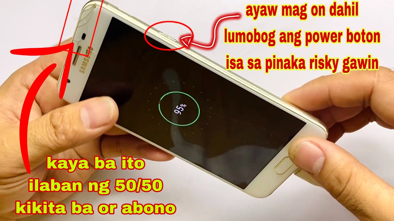 Repair na 50/50 Kang Kumita Pweding mag Abono Pag Nagkamali Samsung j5 prime Power Boton Repair