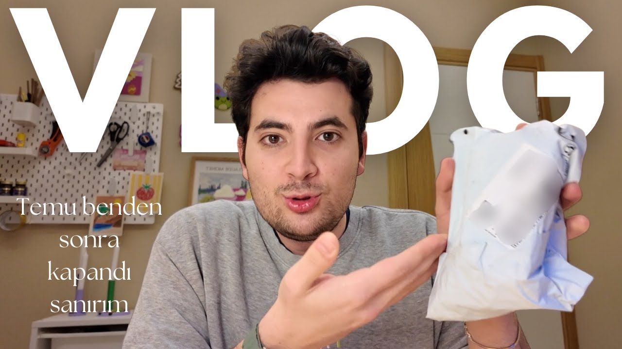 Herkesin yaptığı o viral tatlıyı yaptım 🍰 | seramikten bir şeyler & Temu alışverişim VLOG