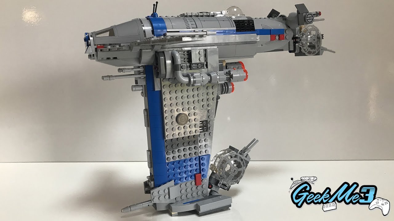 LEGO Star Wars 75188 - RESISTANCE BOMBER - Le test en Français