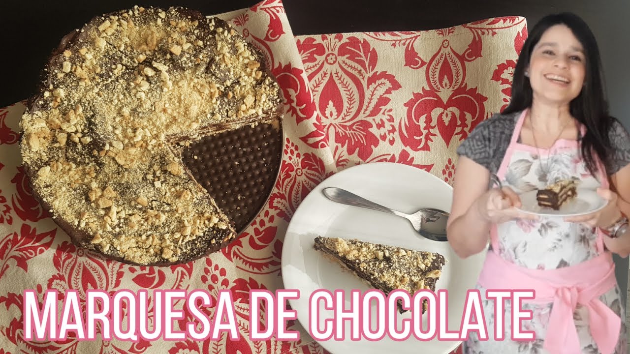 Marquesa de chocolate venezolana | SIN HORNO y SIN HUEVOS