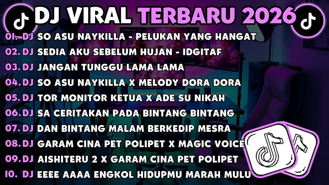 DJ TIKTOK TERBARU 2026🎵DJ SO ADU NAYKILLA - PELUKAN YANG HANGAT🎵DJ SEDIA AKU SEBELUM HUJAN - IDGITAF