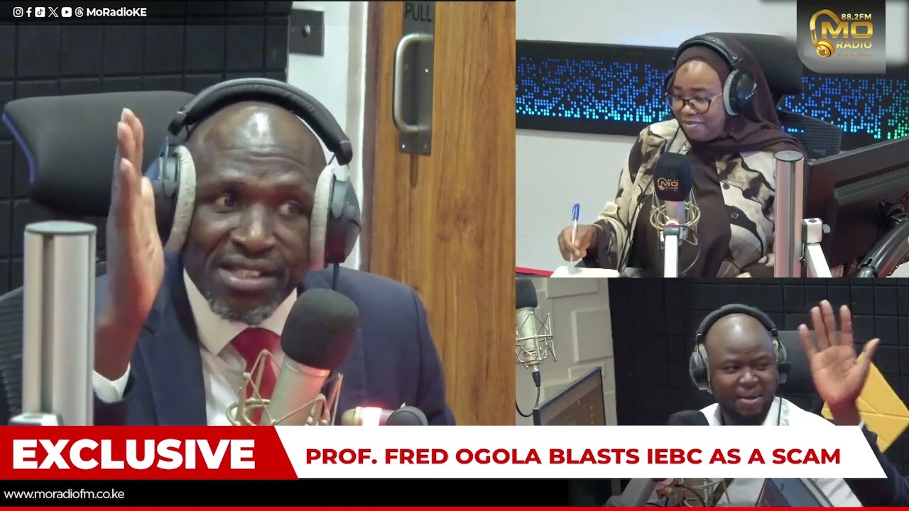 PROF. FRED OGOLA QUESTIONS IEBC CREDIBILITY