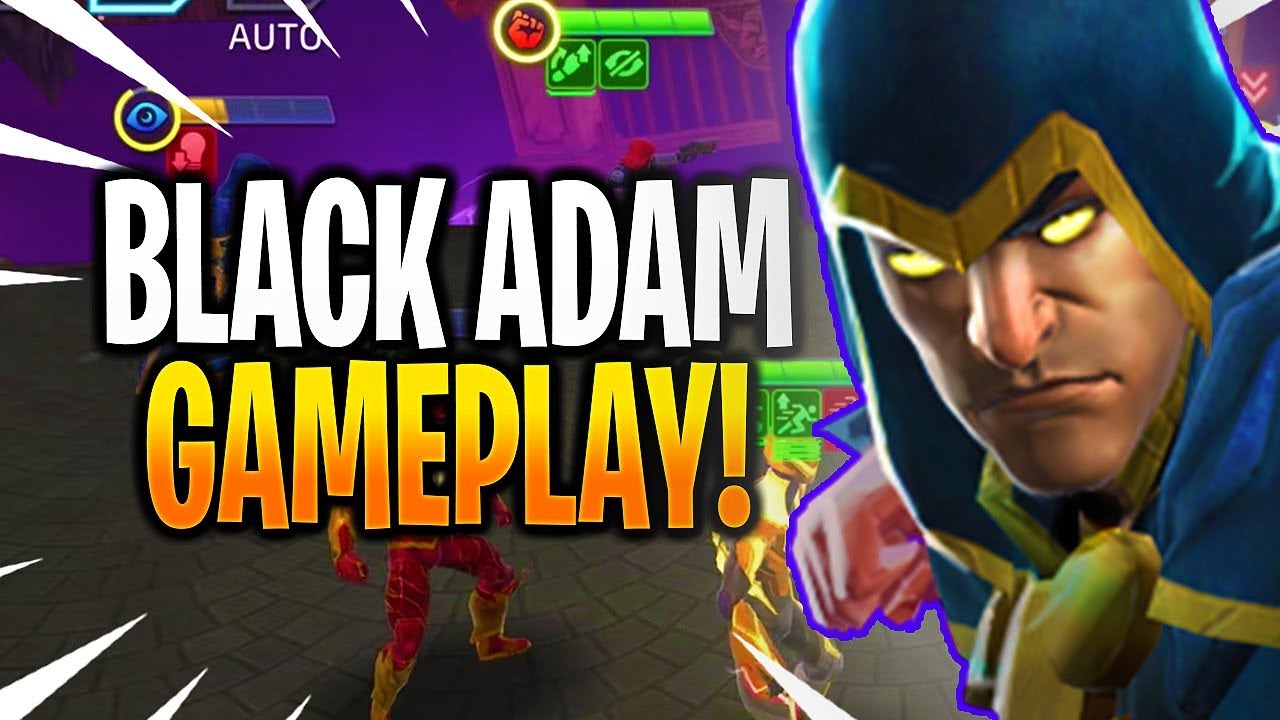 *NEW* LEGENDARY BLACK ADAM GAMEPLAY! - DC Legends