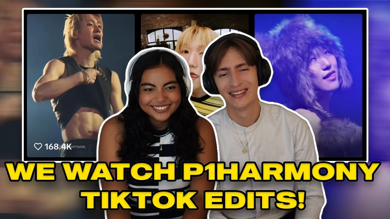 First Time Reacting to P1Harmony TikTok EDITSㅣCouple Reacts and Rates P1Harmony Rizz Edits