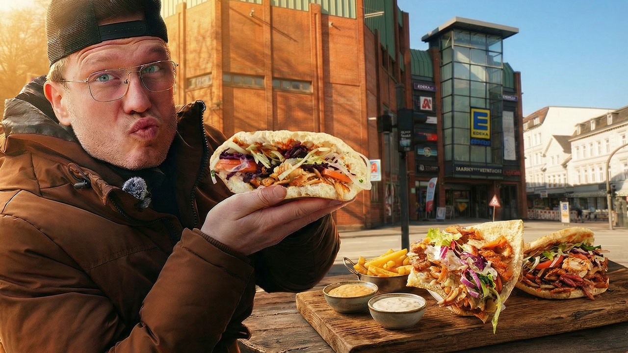 WIE GUT IST HAMBURGS ERSTER DÖNERLADEN🥙? - HAMBURG BERGEDORF DÖNER TOUR