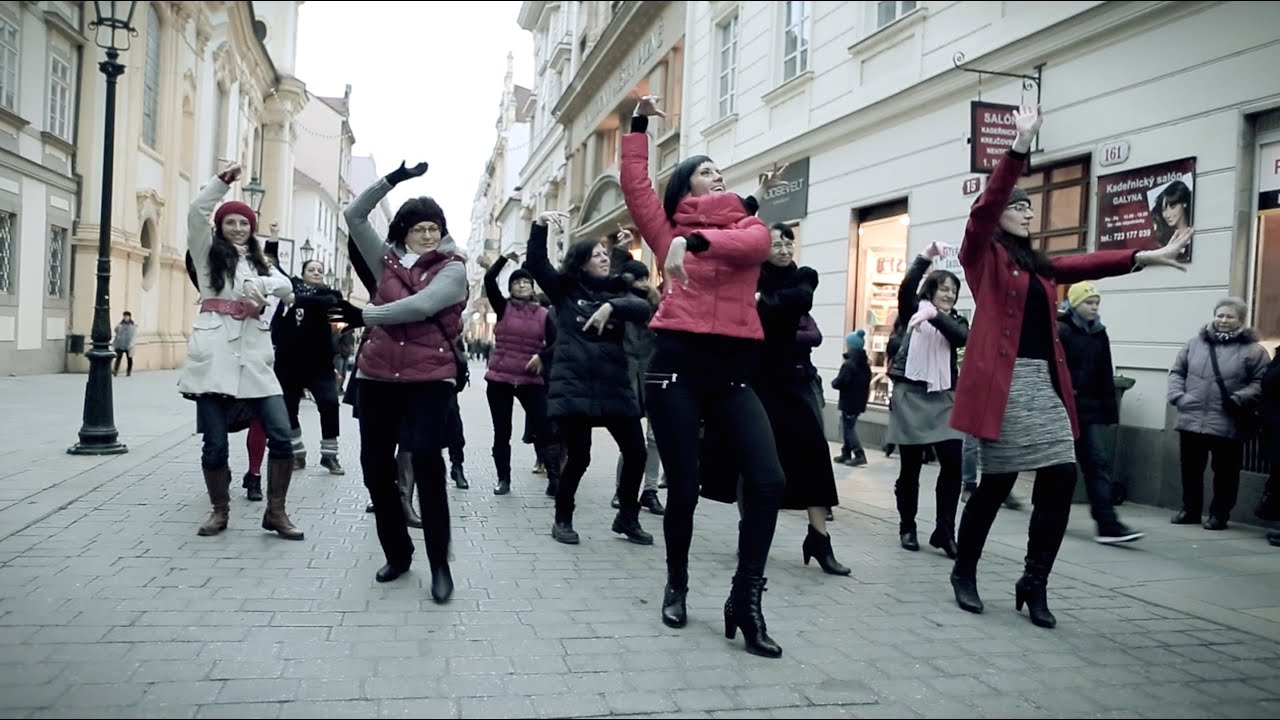 Flamenco Flashmob Plzeň 2014