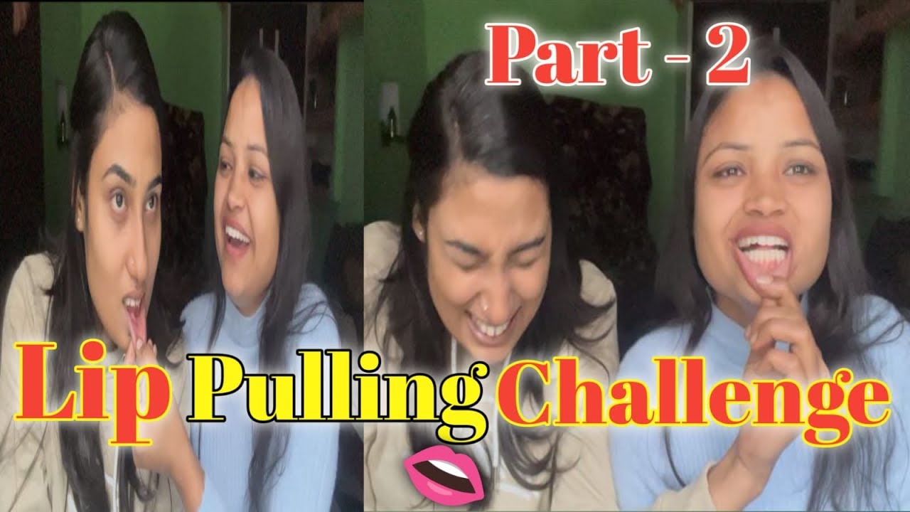Lip Pulling Challenge 😜|[Part-2]Crazy Reaction #youtubeshorts #laughoutloud #smileypriyankavibes