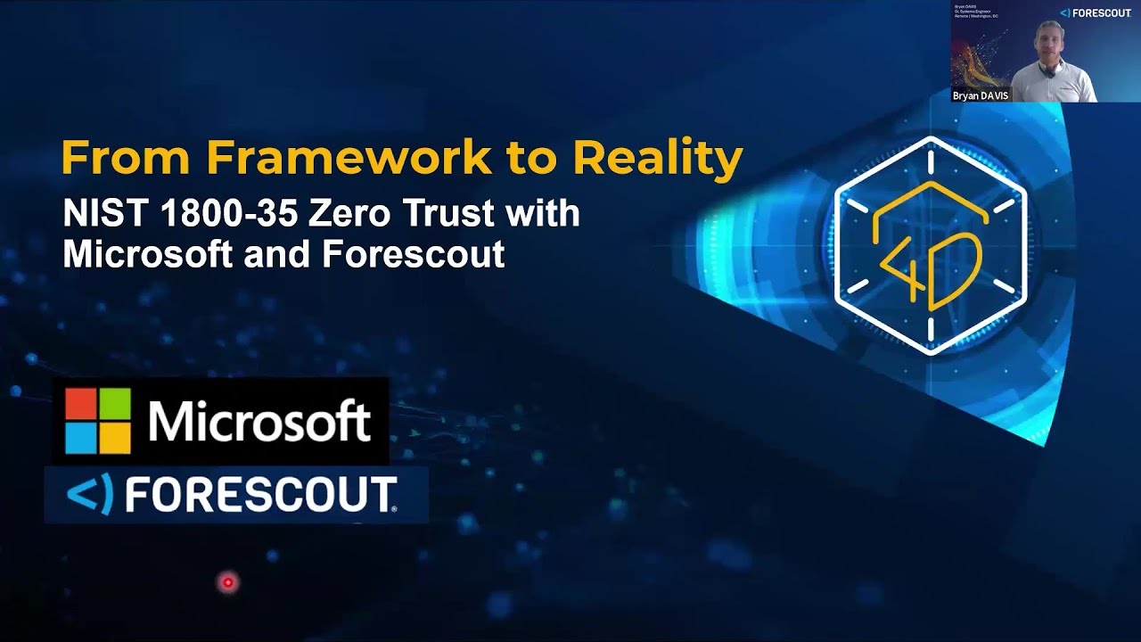 NIST Zero Trust with Forescout and Microsoft | ODSP1514