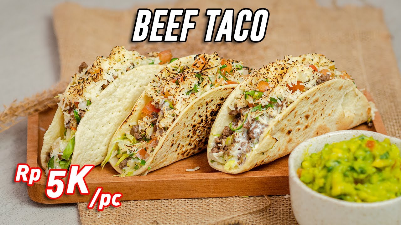 Gampang Enak Ala Mexico ! Resep Beef Taco