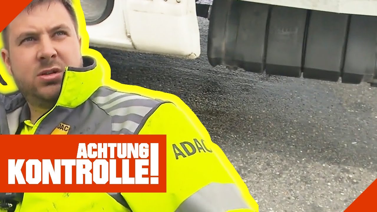 Diesel l&auml;uft aus! Kann der ADAC dem Transporter reparieren? | Achtung Kontrolle | Kabel Eins
