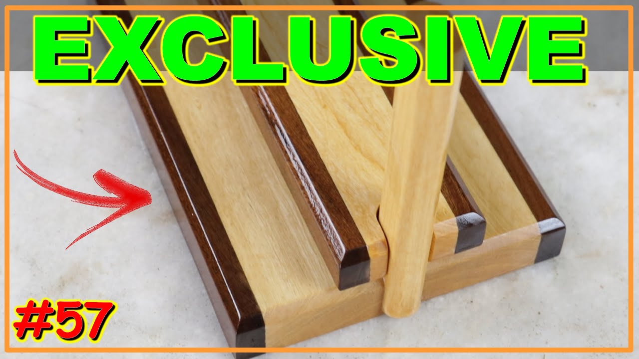 UNIQUE AND BEAUTIFUL ITEM CREATED WITH RECLAIMED WOOD (VIDEO #57) #woodworking #woodwork #joinery