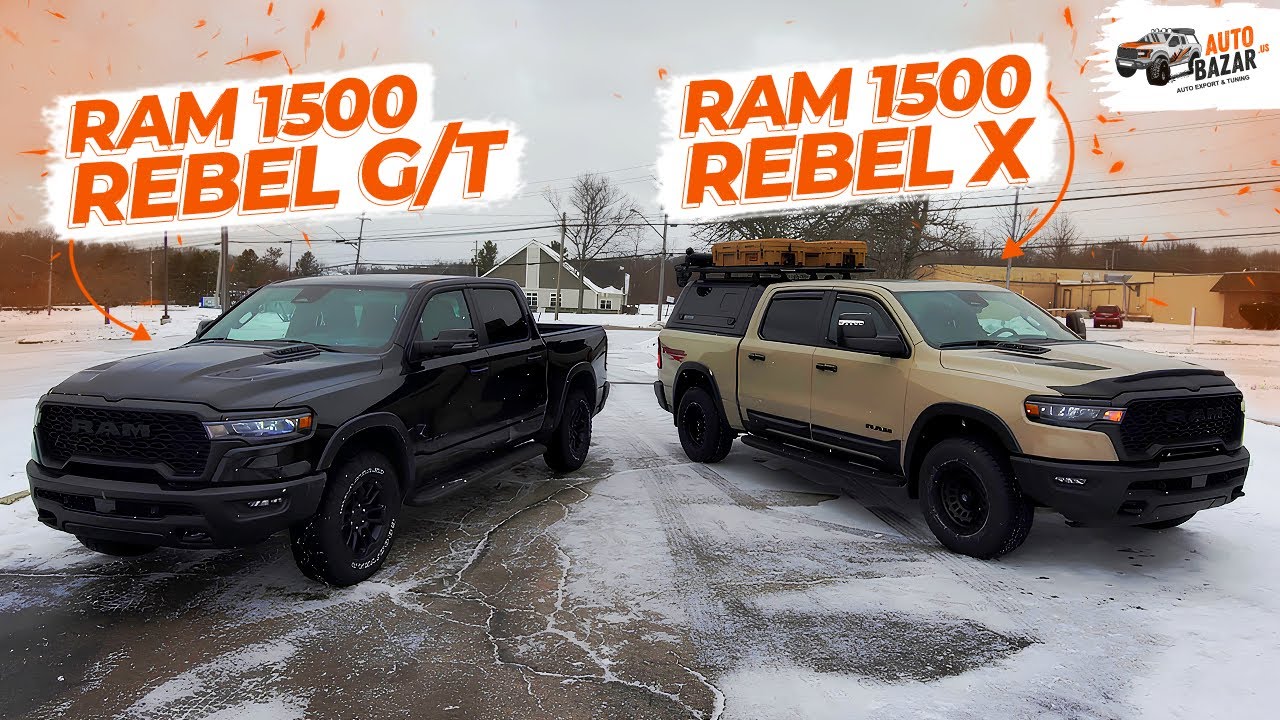 Все отличия Ram 1500 Rebel X и Ram 1500 Rebel G/T: выбираем лучшую комплектацию 2025 Ram Rebel