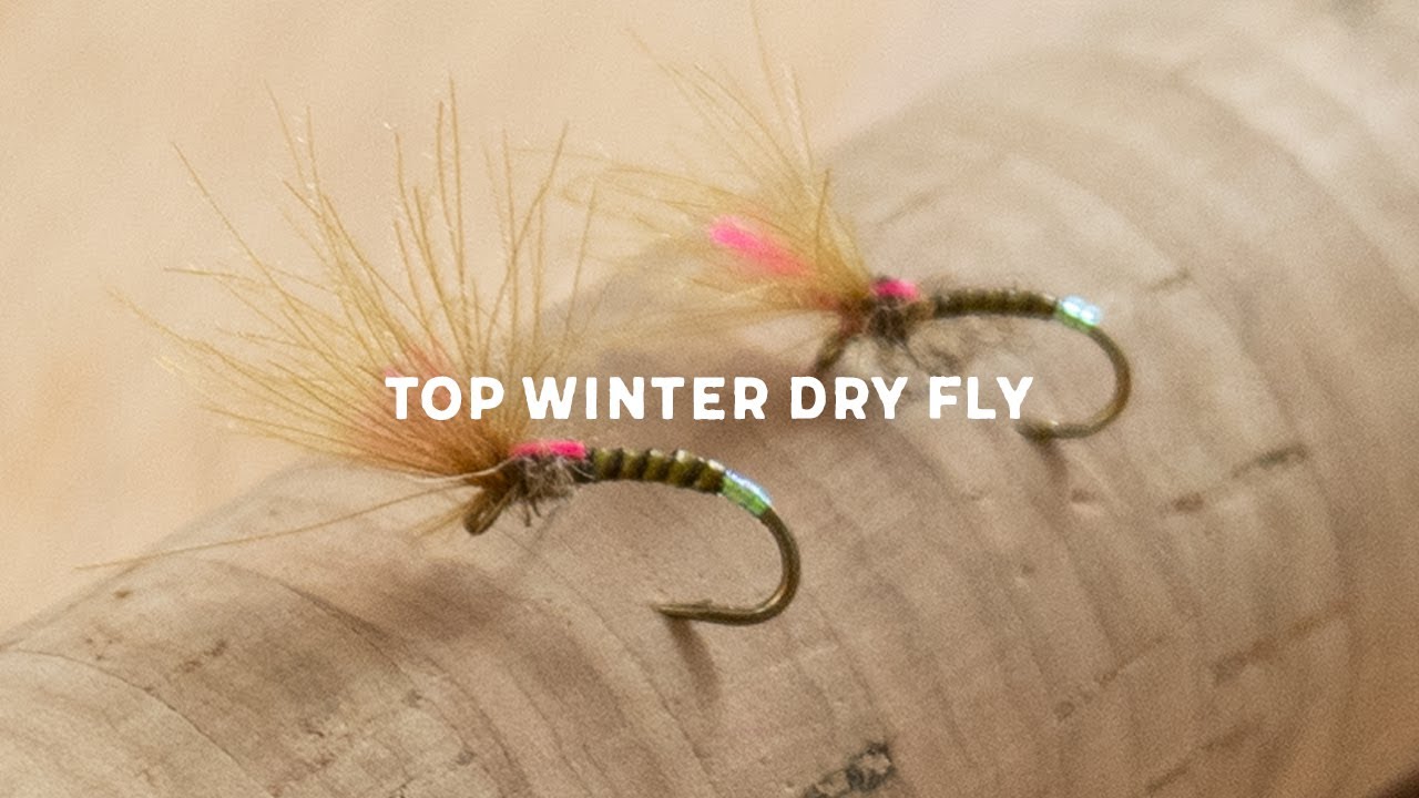 Tying Tutorial: Shuttlecock Emerger Dry Fly // Top winter pattern for fly fishing