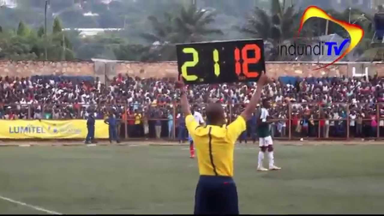 INTAMBAMBA mu rugamba  VS Leopards ya Congo 2015 Stad P L RWAGASORE