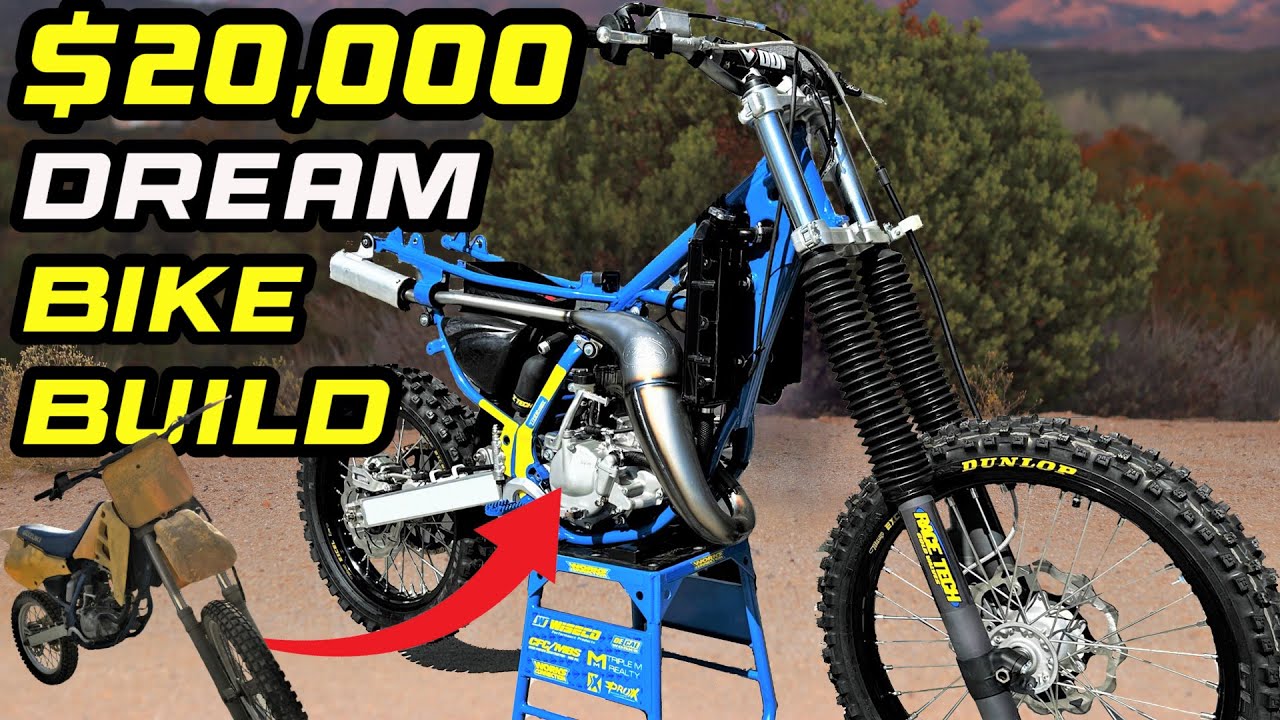 Сборка двухтактного мотоцикла для мотокросса — Suzuki RM125