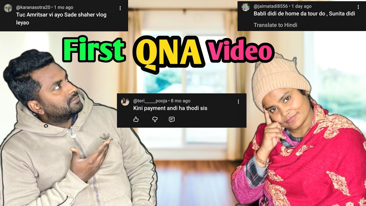 First QNA Video || 🙏🏻❤️