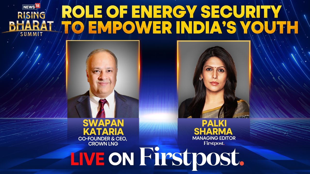 Rising Bharat 2025 LIVE: Energy Security Empowering Indian Youth | Swapan Kataria | Palki Sharma
