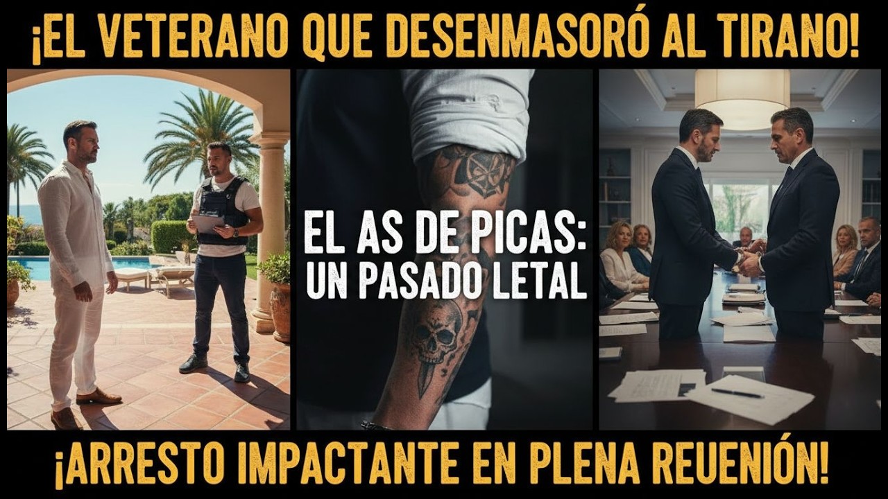 ¡Falsos inspectores amenazan al veterano! El tirano de la urbanización acaba esposado