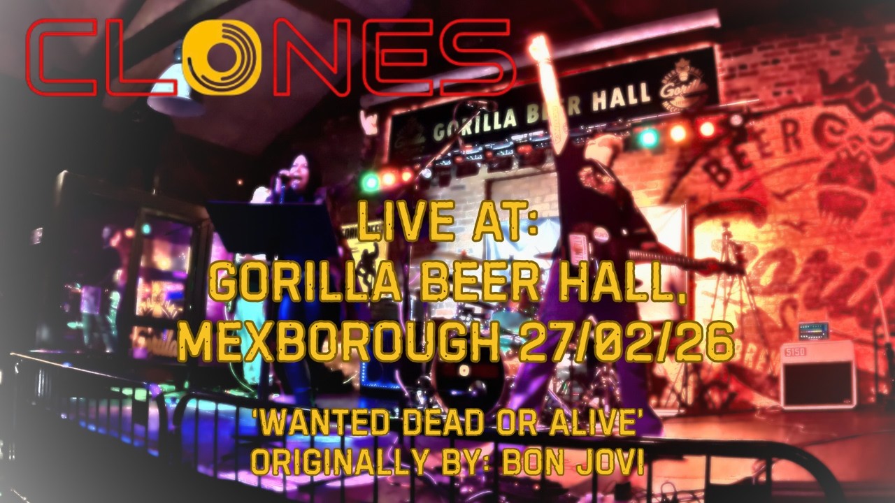 The Cowboy Anthem Hits Mexborough 🤘 Wanted Dead Or Alive Live