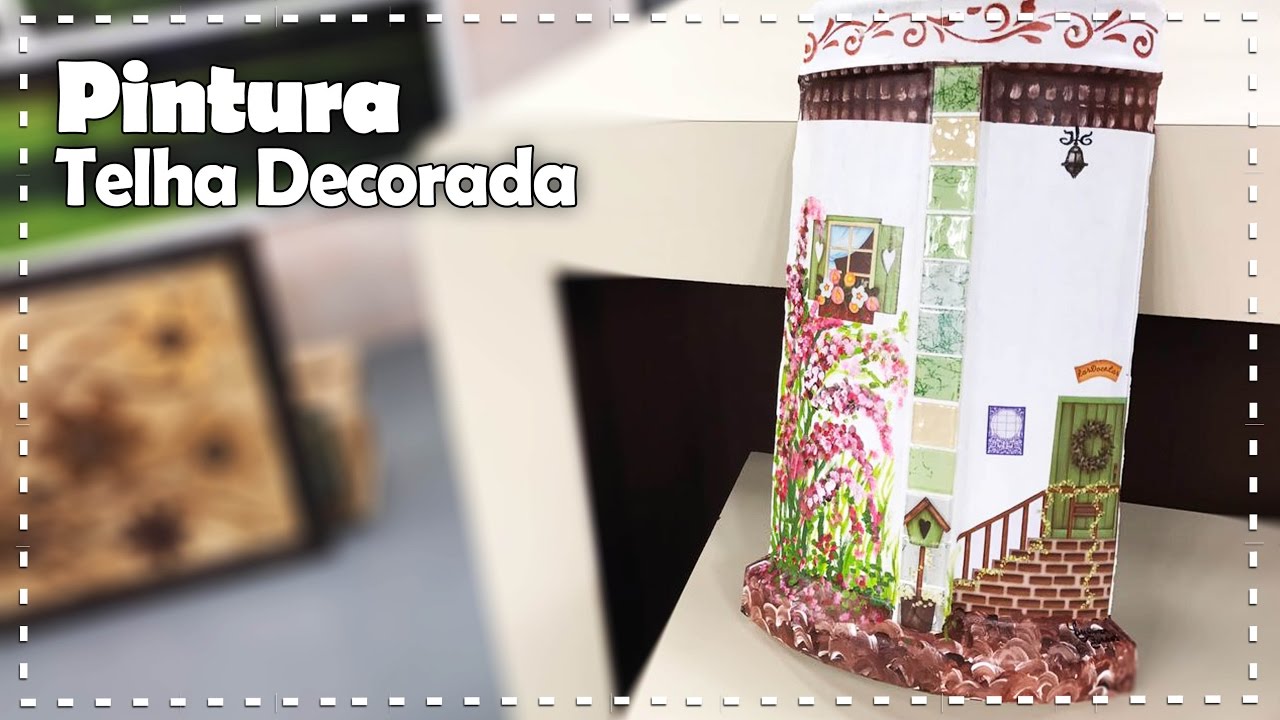 TELHA DECORADA com Lucimar Passos - Programa Arte Brasil - 26/04/2017
