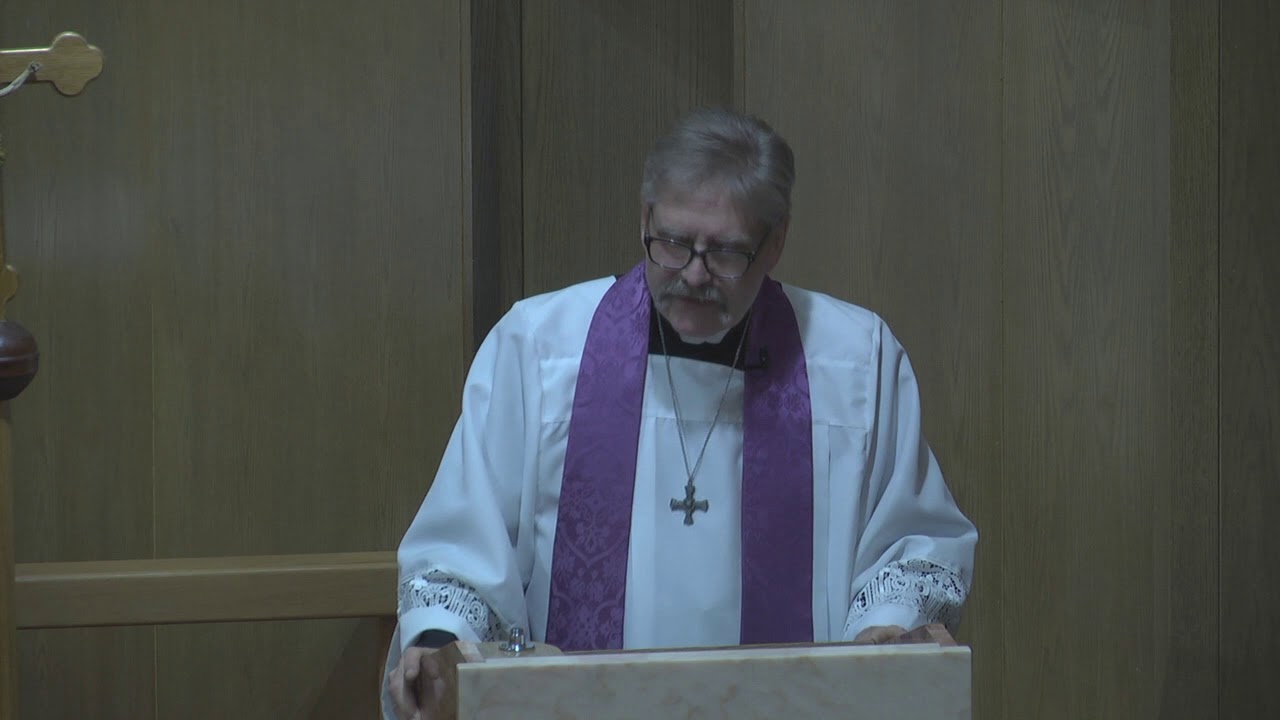 Sermon from the December 2nd Advent Service, 2020