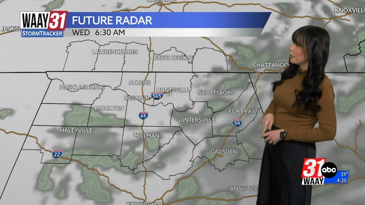A slight warm up over the next few days