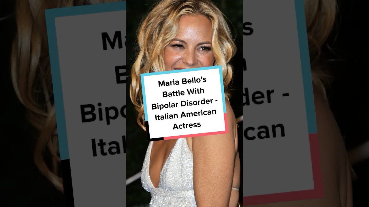 Maria Bello's Battle With Bipolar Disorder - Italian American Actress