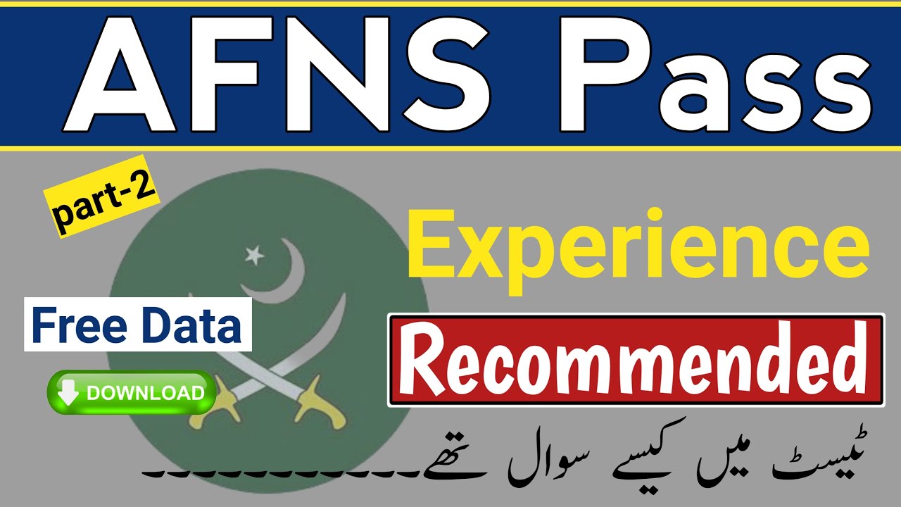 AFNS Test Experience | AFNS Test Pass Experience