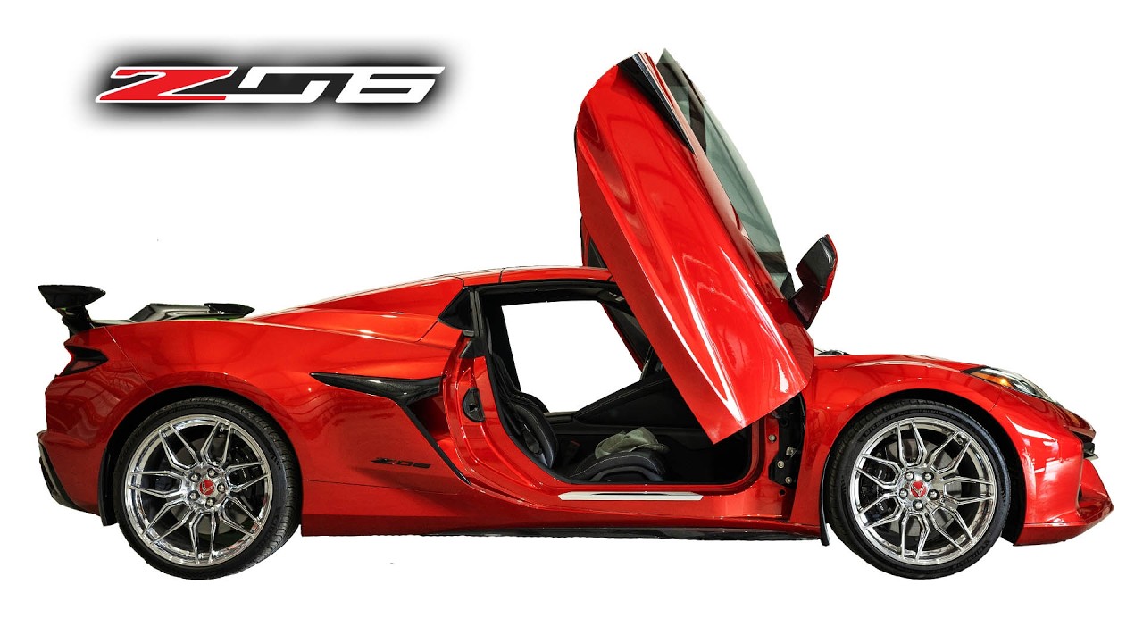We Installed Lambo Doors on a C8 Z06 – CRAZY Results