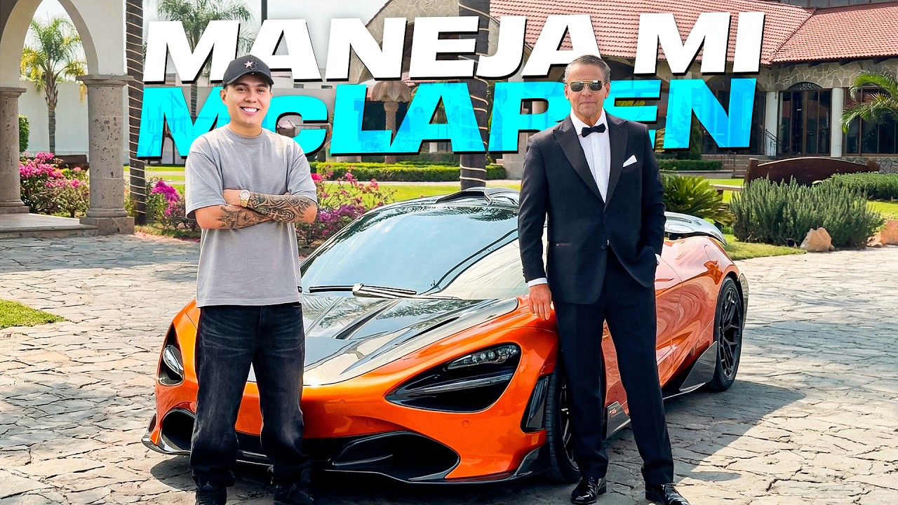 ALFREDO ADAME MANEJO MI MCLAREN | ManuelRivera11