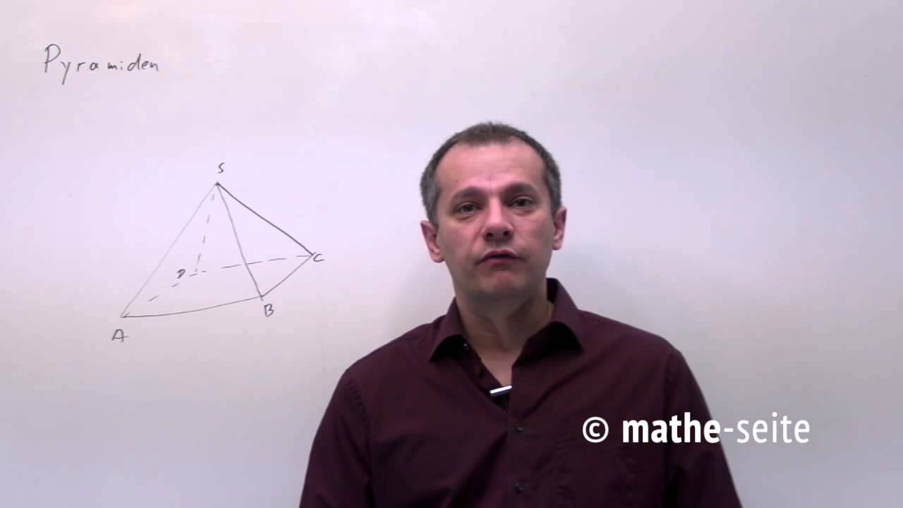 Pyramide: was ist eine Pyramide im mathematischen Sinne? | V.07