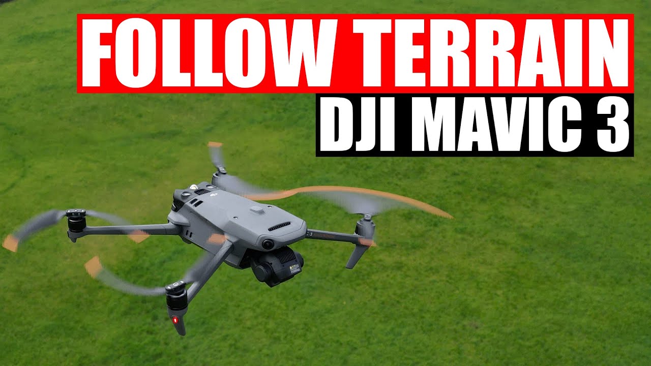 Achtung das MUSST du bei der Missionsplanung beachten! Follow Terrain Funktion der DJI Mavic 3T