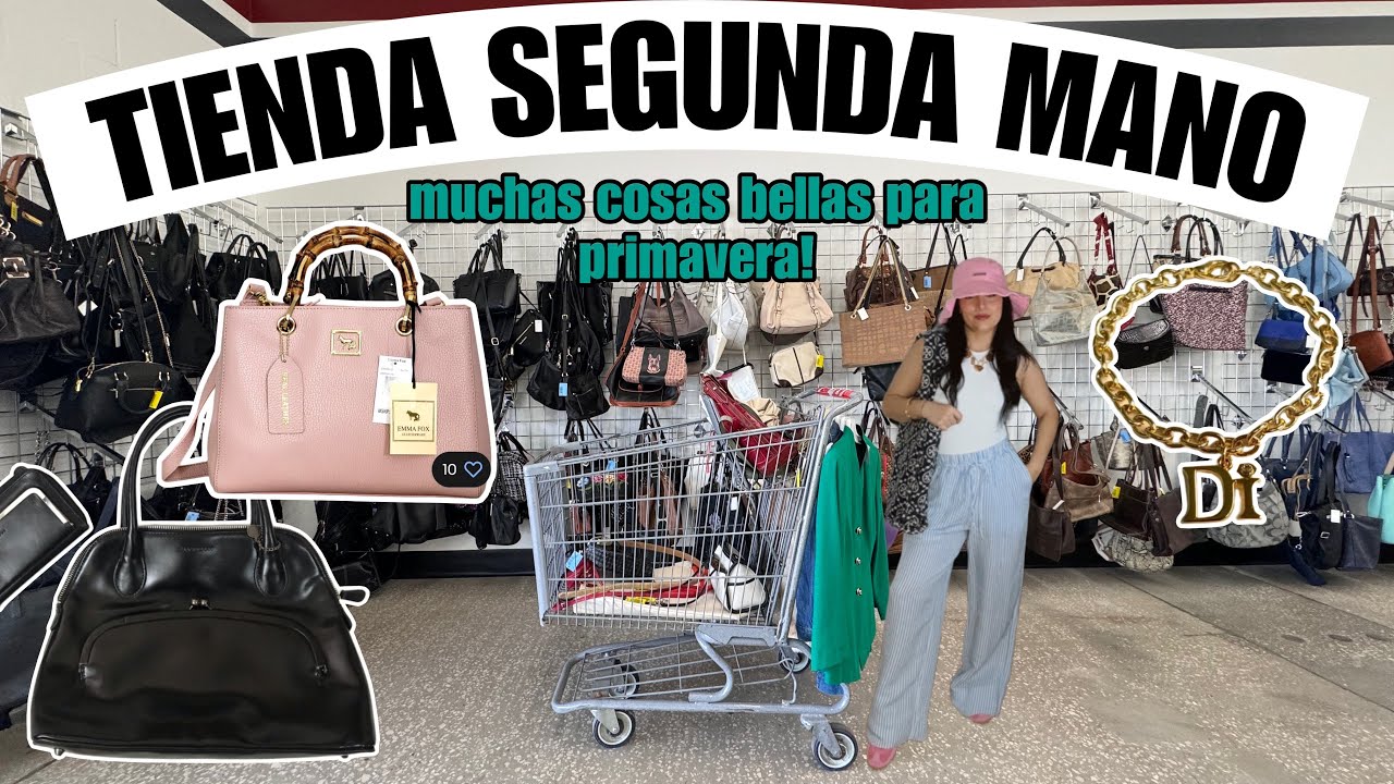 ENCONTRÉ TESOROS en TIENDA DE SEGUNDA MANO 😍