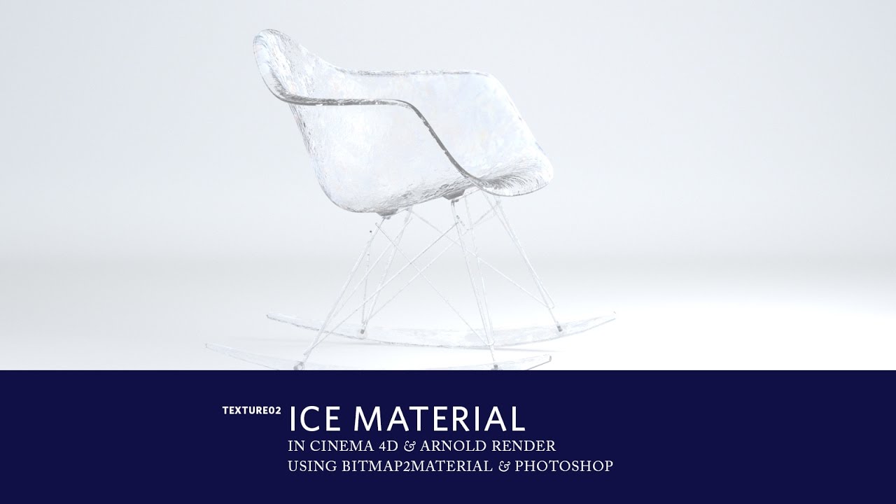 Arnold Ice Material Tutorial  - Using Cinema 4d, Arnold Render, B2M & Photoshop - Texture02